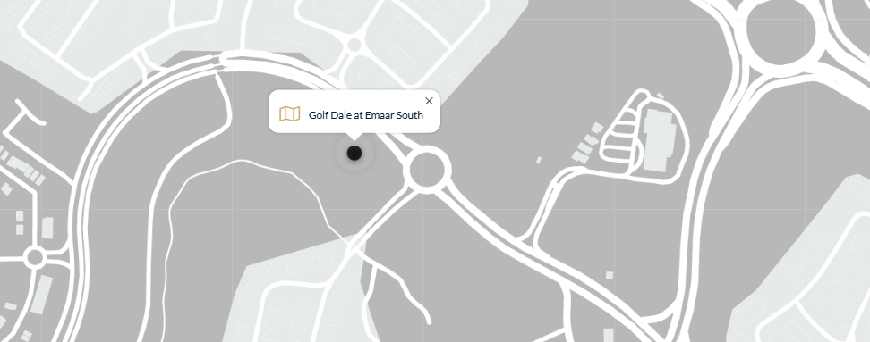 Golf Dale at Emaar South Locations